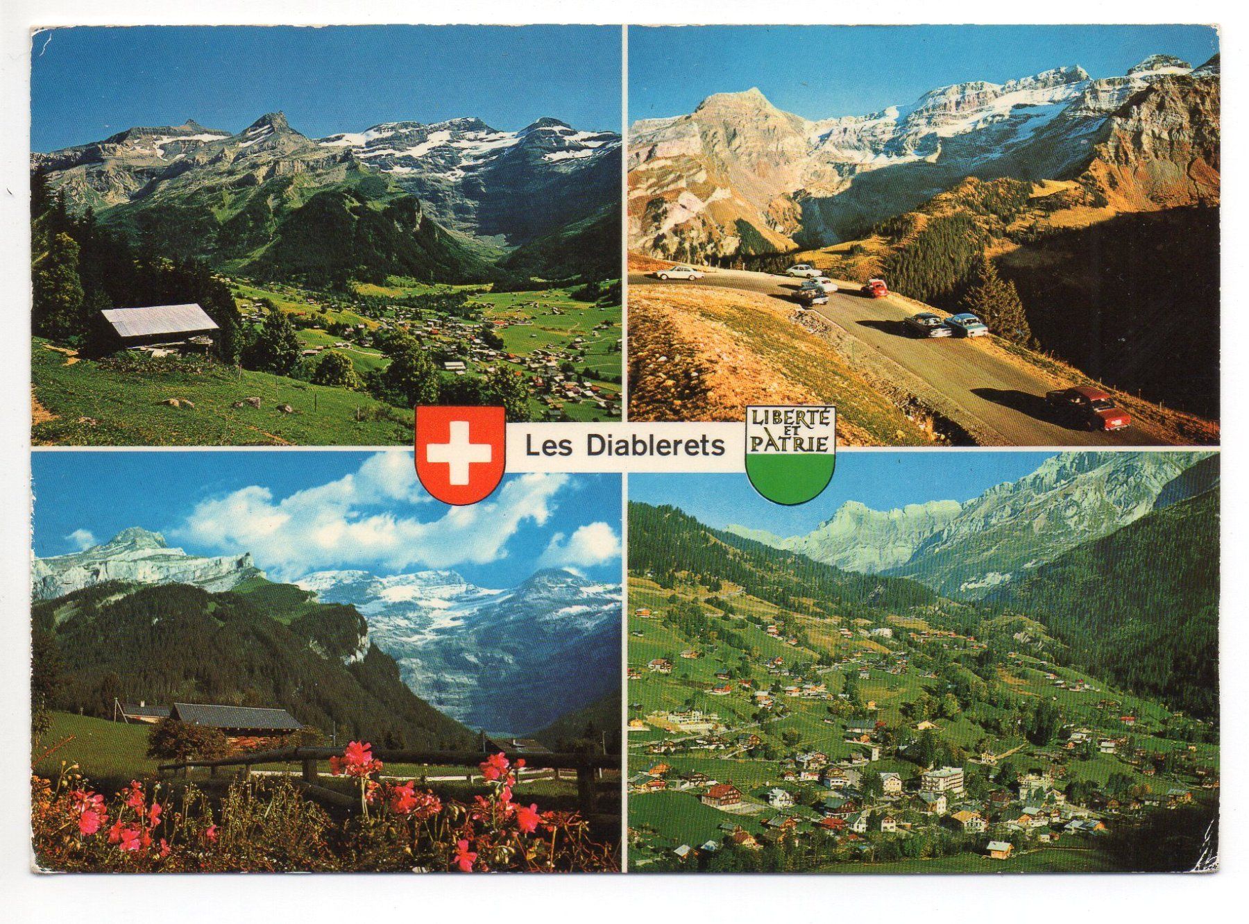Cartoline postali: LES DIABLERETS – Usato da Jona venduto da philajona
