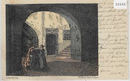 Alt-Luzern - Unter der Egg - Künstler: Wolfgang Moser