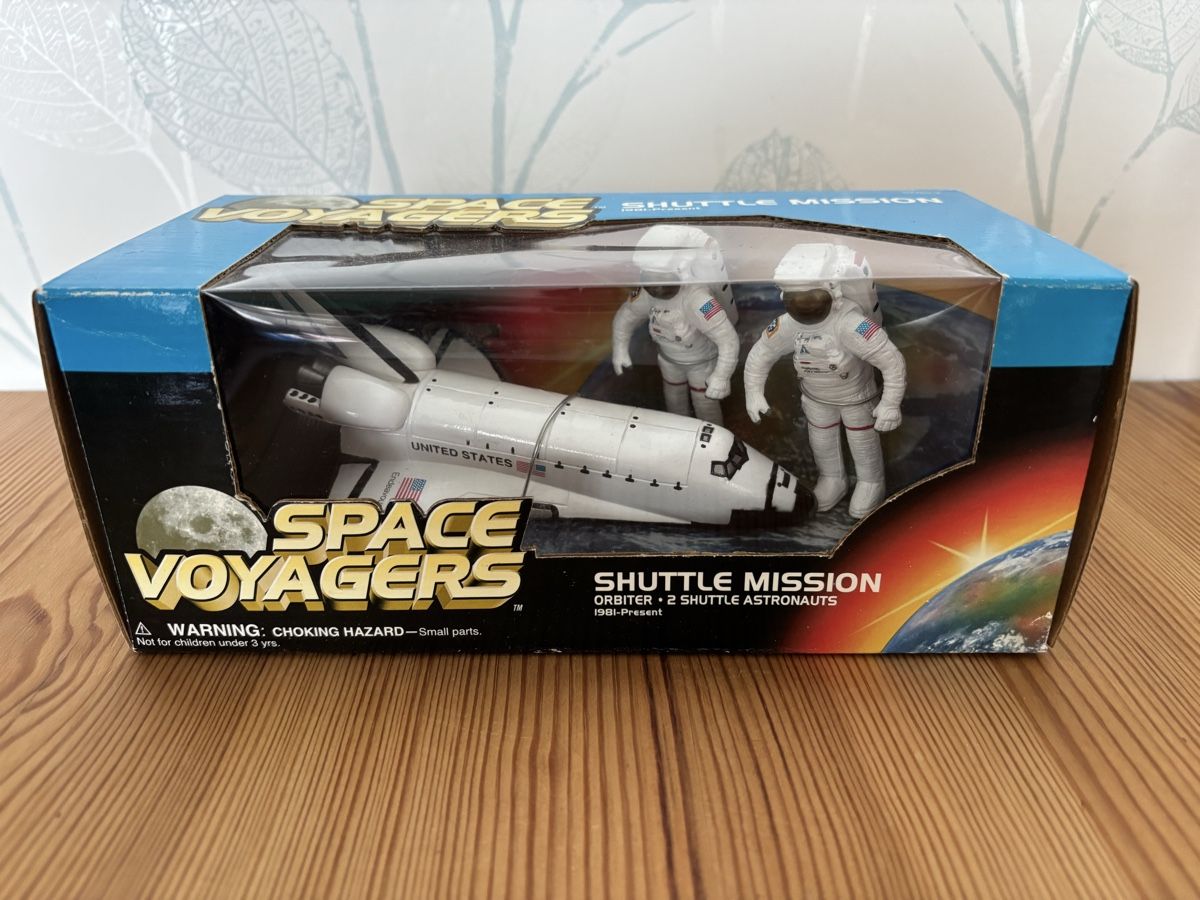 Giocattoli: Space Voyagers Shuttle Mission Orbiter 2 Astronauten 1981 – Nuovo e nell'imballaggio originale da Oberwil BL venduto da tobymensch