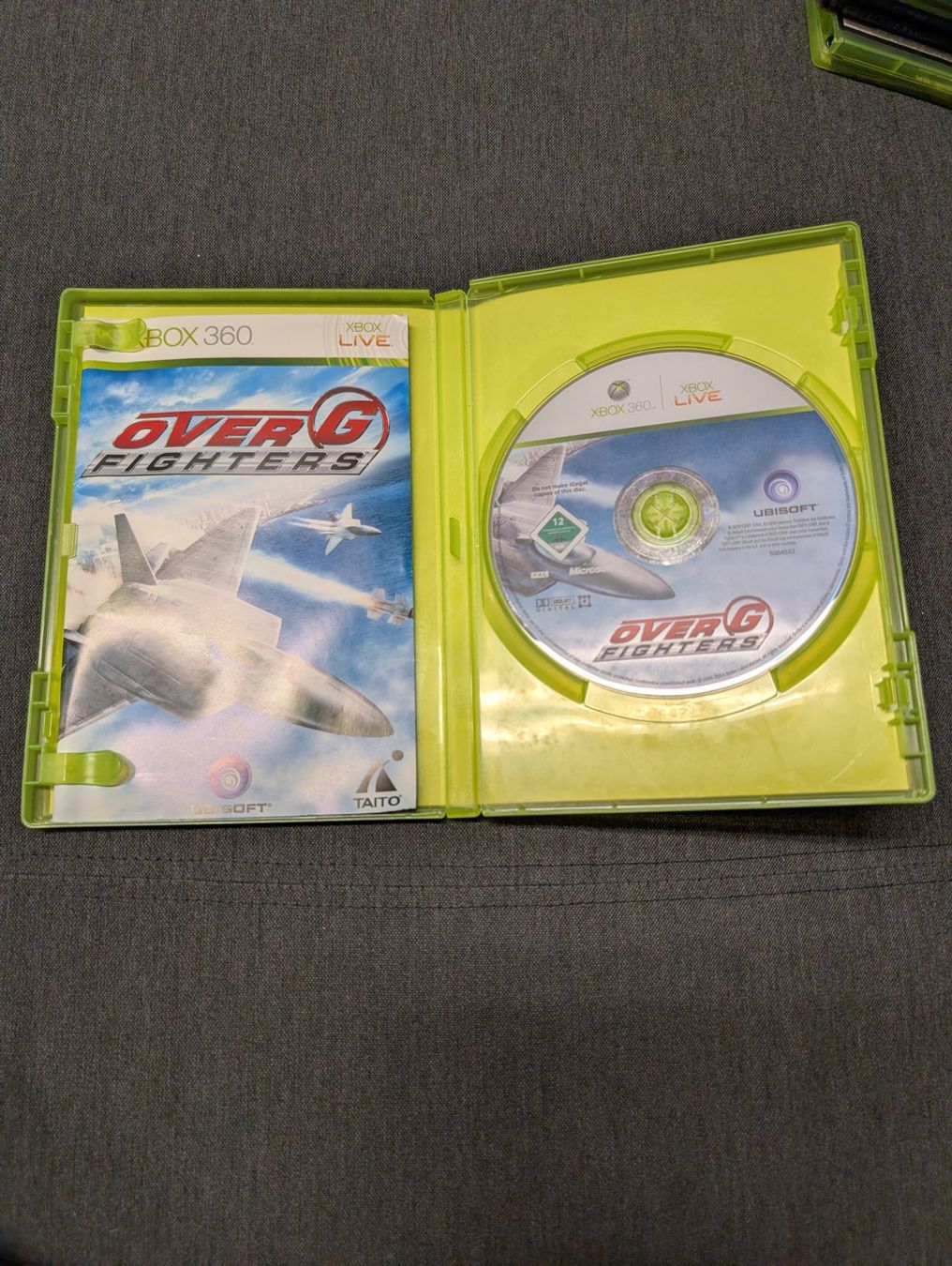 Giochi: Over g fighters Microsoft Xbox 360 – Usato da Giubiasco venduto da Ticinerd 2
