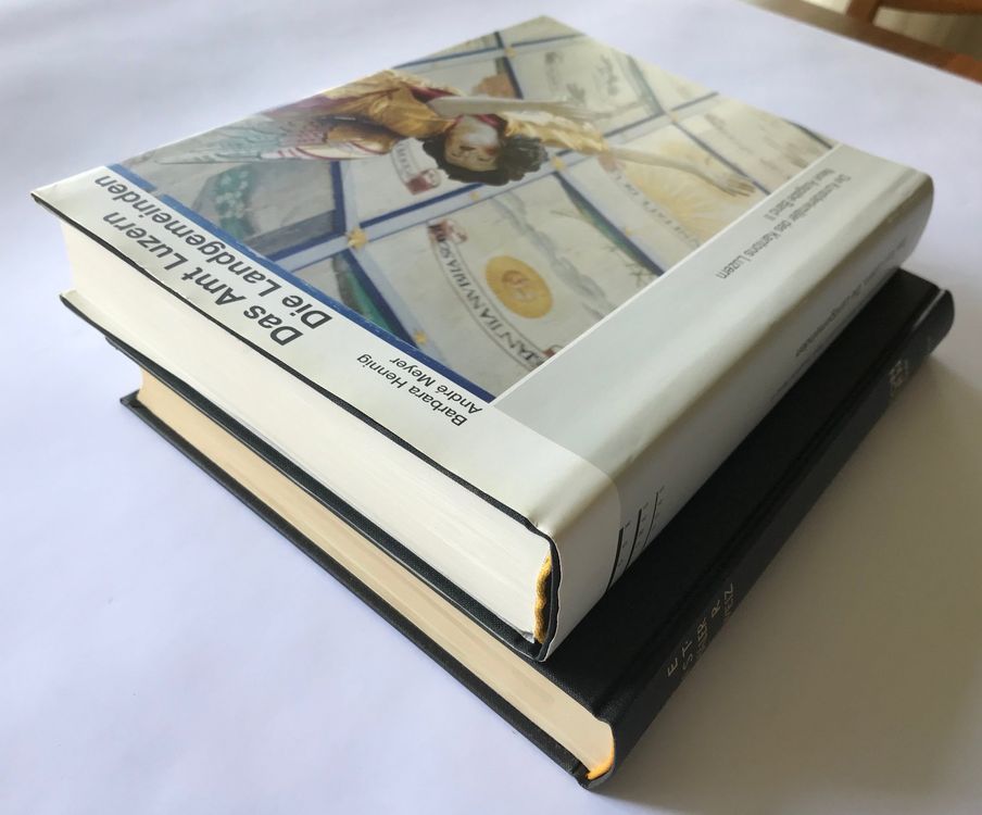 Die Kunstdenkmäler des Kantons Luzern, Band I + II 10