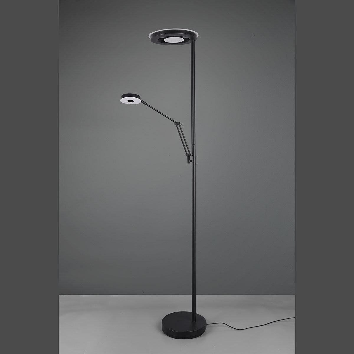 Lampade: LED Stehleuchte, Schwarz, 181 cm Höhe – Nuovo (secondo la descrizione) da Kreuzlingen venduto da Smart-Light 1