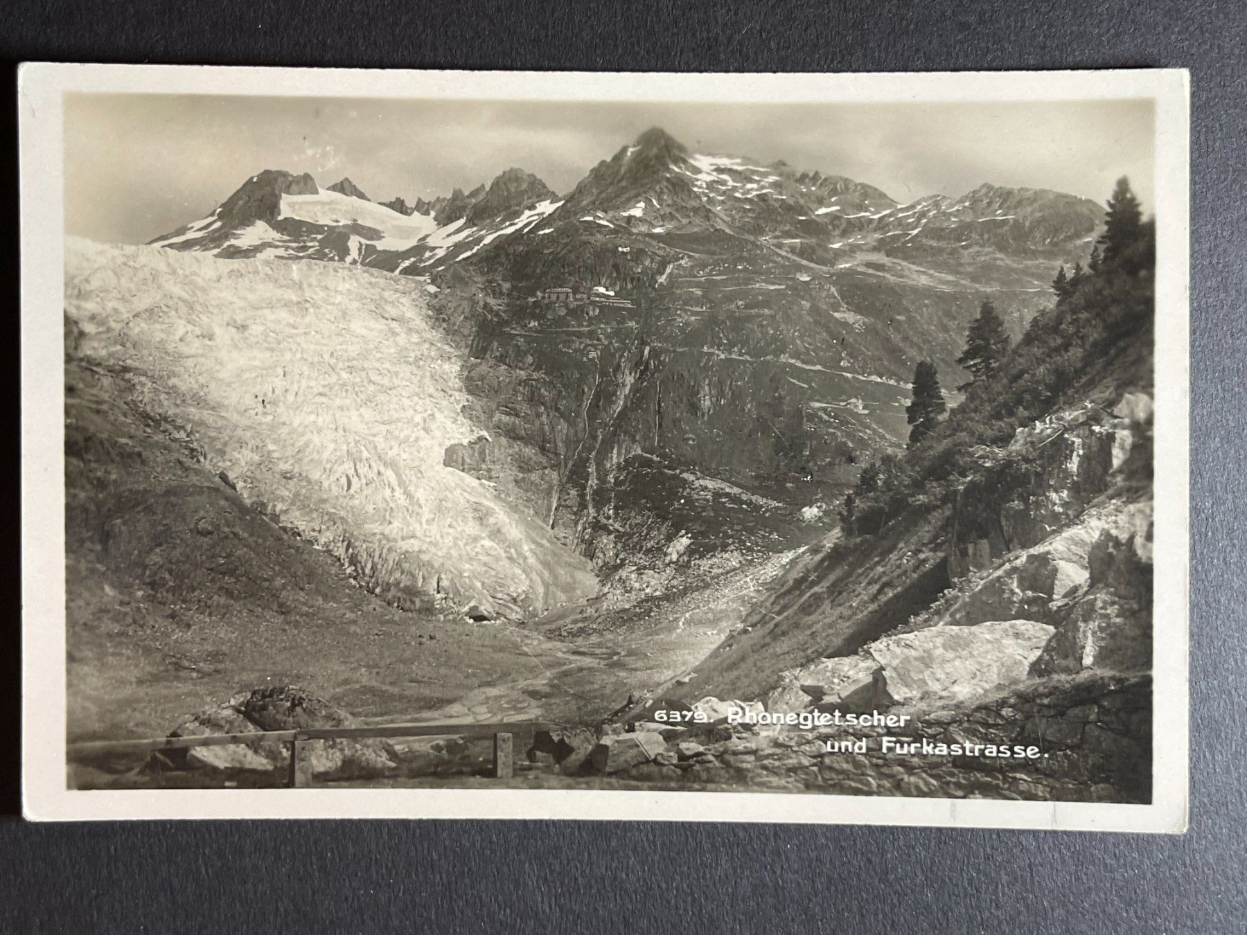 Cartoline postali: Rhonegletscher und Furkastrasse – Usato da Steg VS venduto da _vinci_