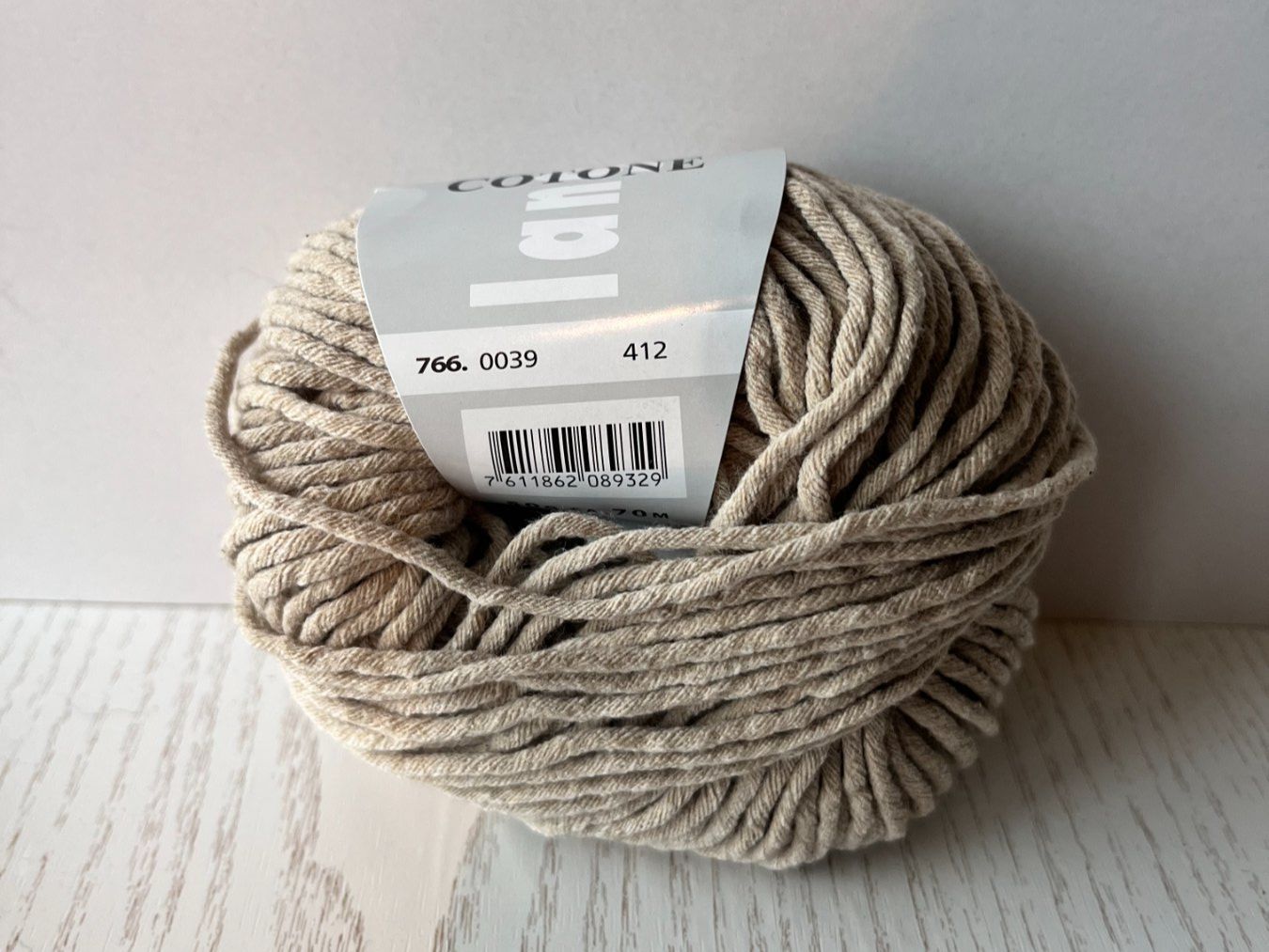 Lana: 1 Knäuel Cotone Lang Yarns – Nuovo e nell'imballaggio originale da Büsserach venduto da bor_s88m 1