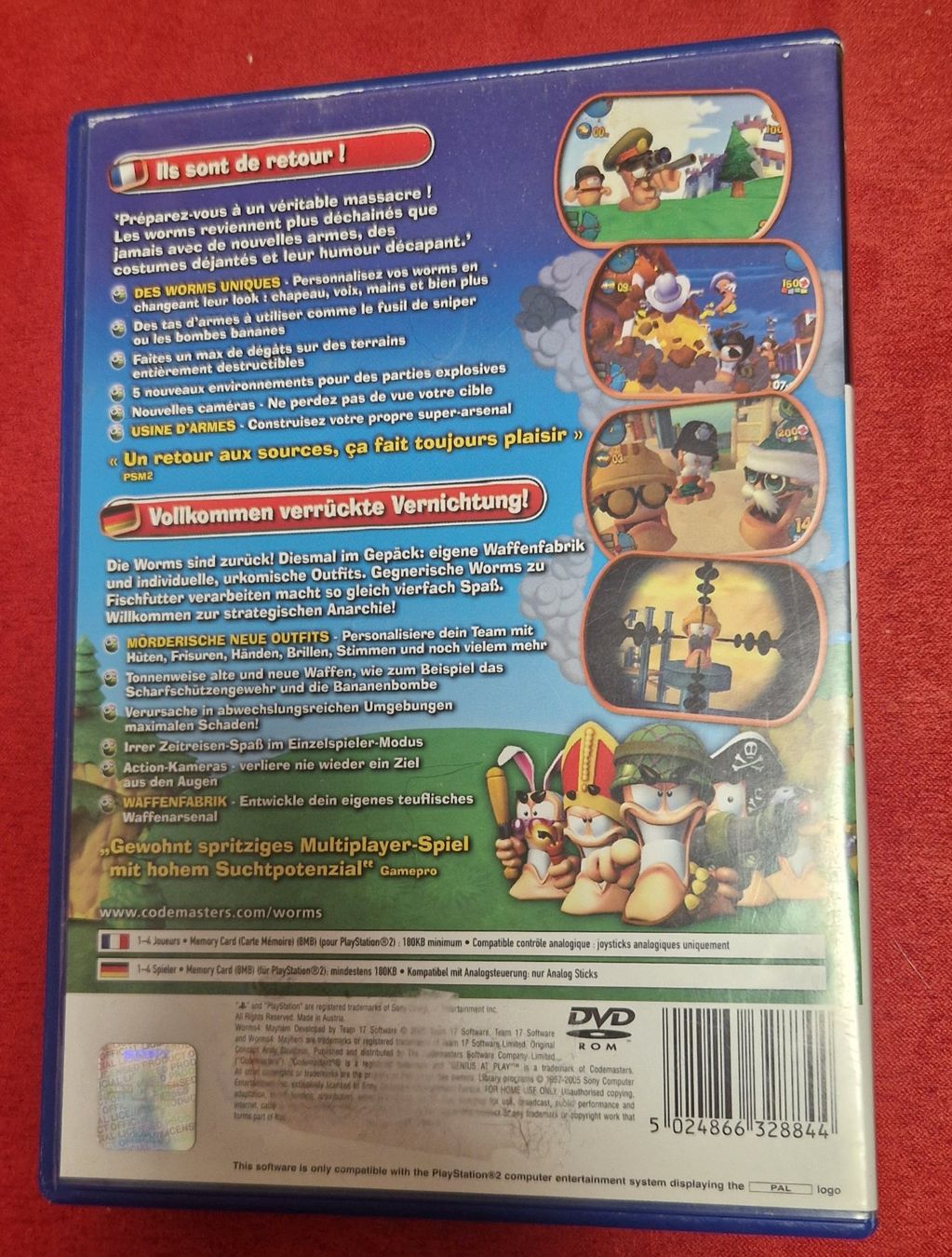 Sony Giochi: Worms 4 Mayhem PS2 - Complet FR – Usato da Villars-sur-Glâne venduto da MrLobTec 1