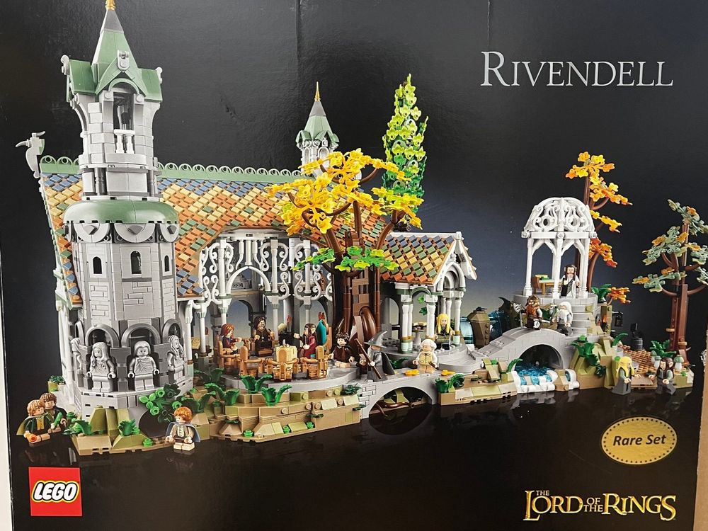 LEGO Herr der Ringe Rivendell 10316 - Top Zustand! (Neu (gemäss ...