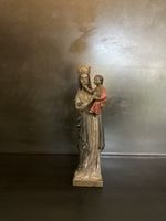 Madonna mit Kind Holzfigur 