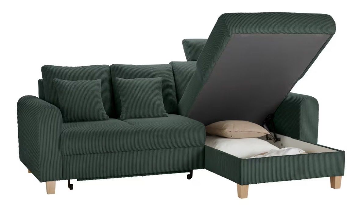 Sofas: Ecksofa Cord grün – D'occasion à Fraubrunnen par cur_c2cc 4