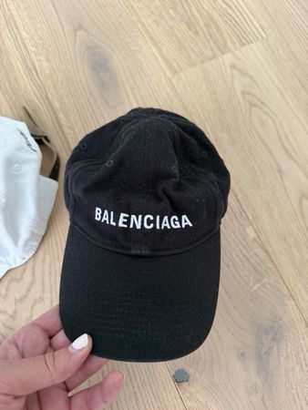 Schwarze Balenciaga Cap