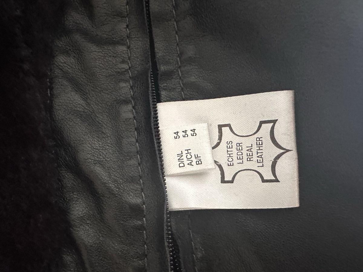 Jacken: MADDOX HERREN LEDERJACKE FELLFUTTER SCHWARZ 54 – Neu (gemäss Beschreibung) aus Walzenhausen von Zaisan 4