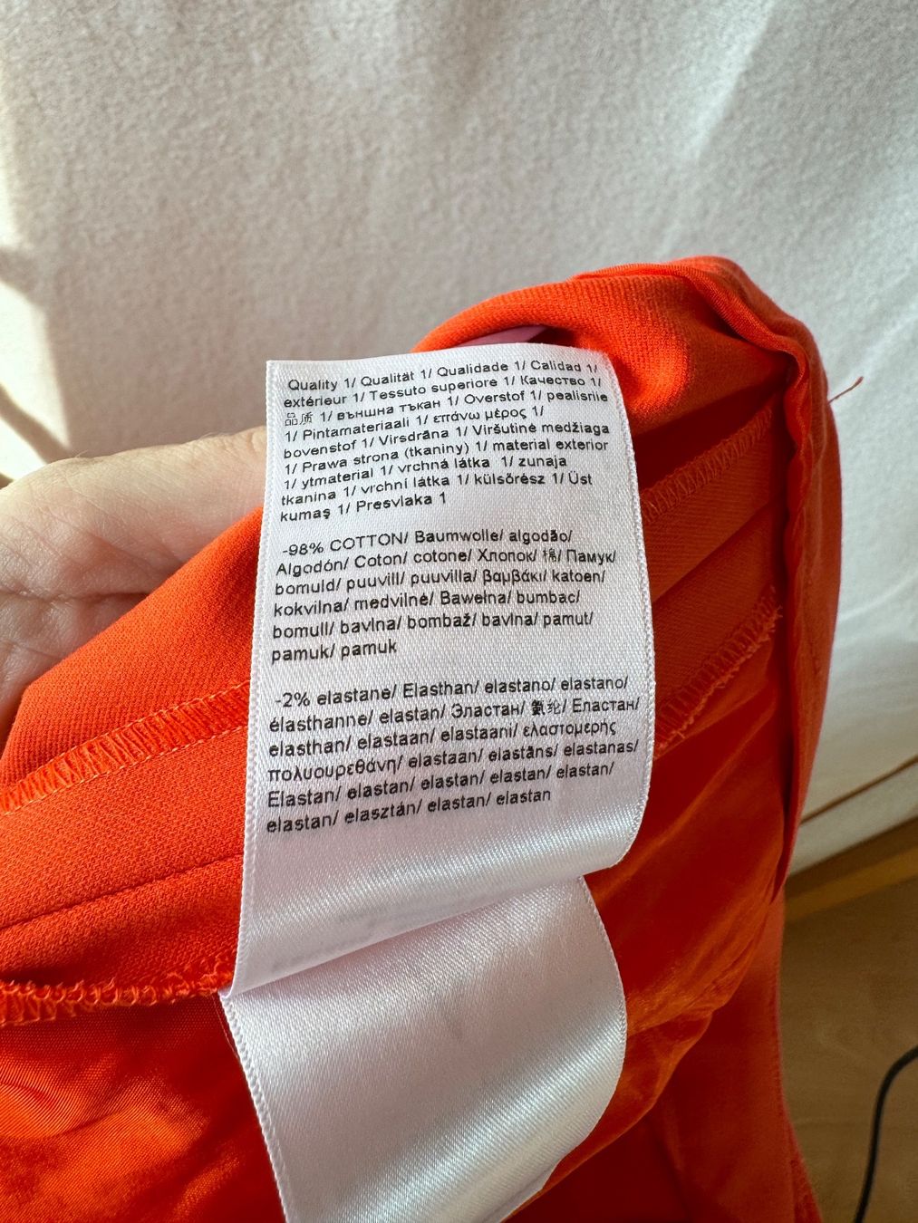 Escada Pantaloni: Orange Hose von Escada Gr.36/38 – Usato da Grosswangen venduto da second_hand_dress 8