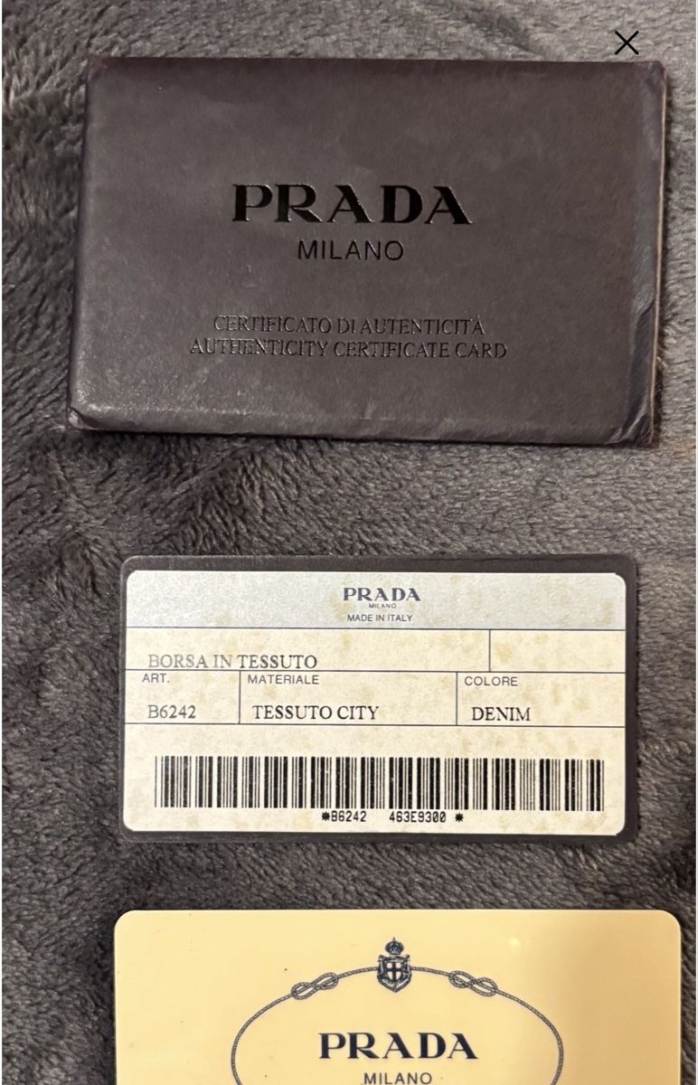 Prada Borse da donna: Prada Tasche - Tessuto city inkl. tags – Usato da Galmiz venduto da noe_w5r8 4