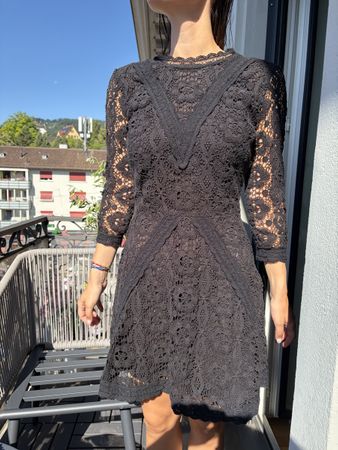 Maje Kleid 36/1 schwarz neu