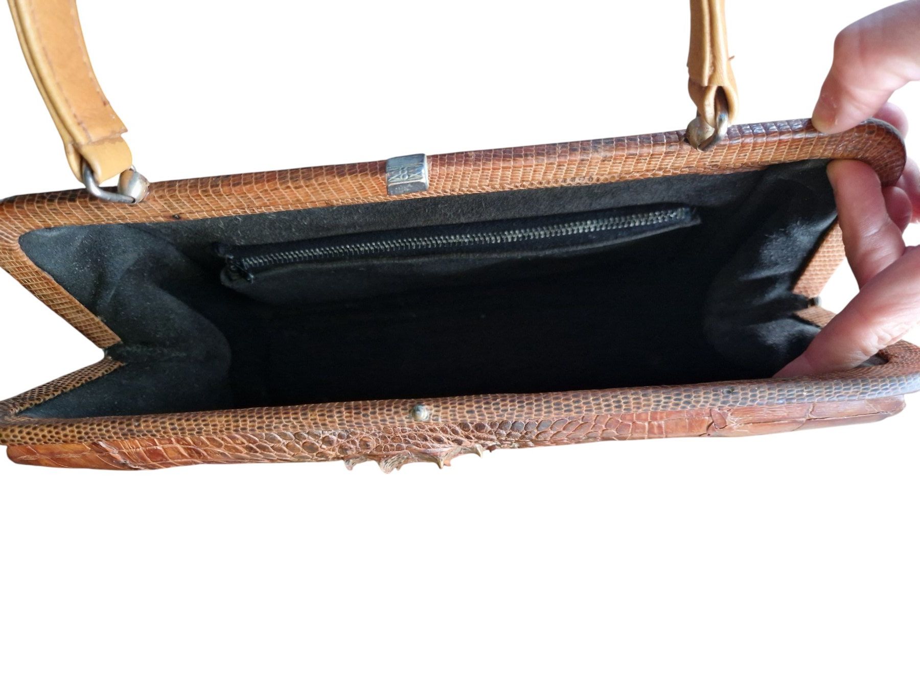 Borse da donna: 1950er Handtasche Kroko – Usato da Mörschwil venduto da wunderkiste44 7
