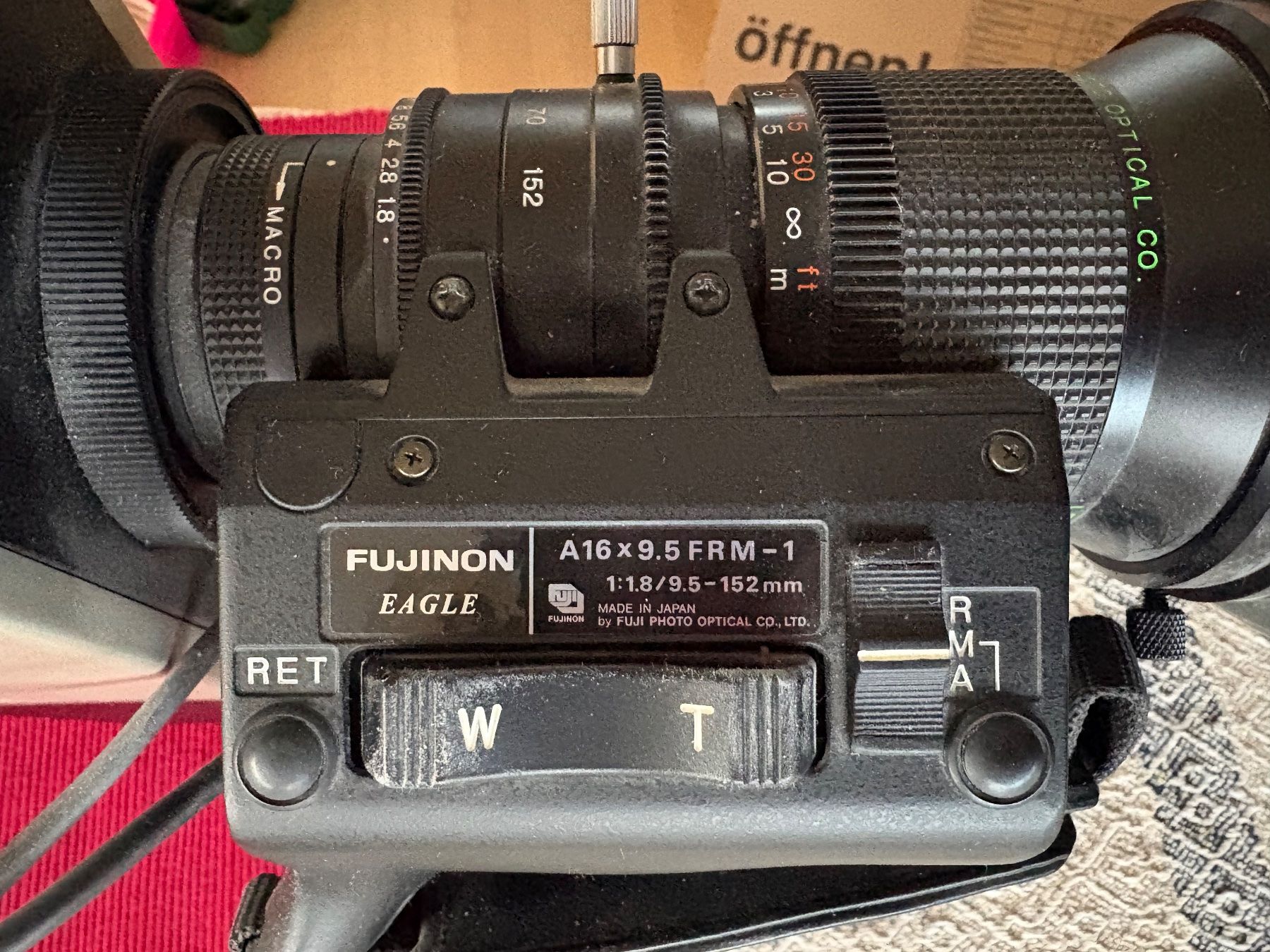 Fujinon Obiettivi: Fujinon B4 Mount Linse 1.8 – Usato da Brunnen venduto da balduin86 2