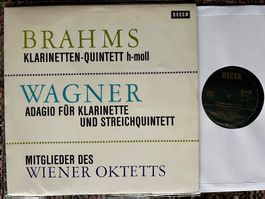 Brahms Wagner Klarinette & Streicher Decca SXL 21036-B LP🛀