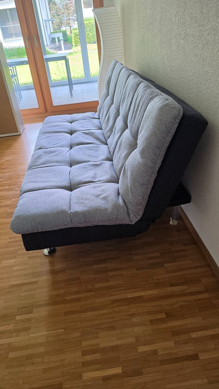 Divani: Bettsofa in Grau/Schwarz von MöbelMärki – Usato da Zollikerberg venduto da sam_w 2