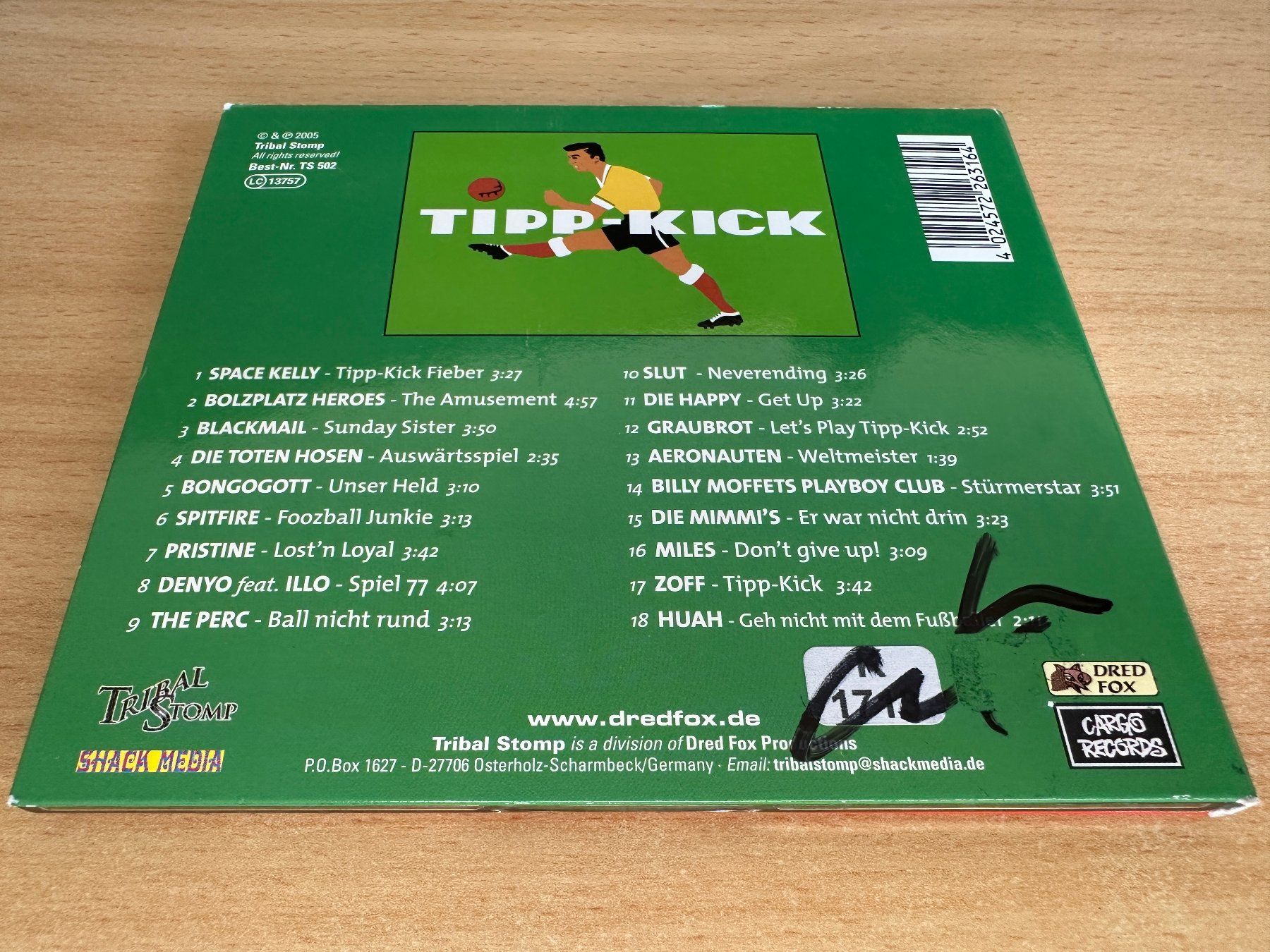 CDs: Various – Wir Spielen Tipp-Kick – Gebraucht aus Rikon im Tösstal von Alpenmutz 1
