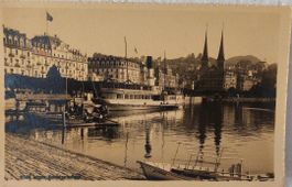LUZERN  -   Schweizerhof Quai  -  1913