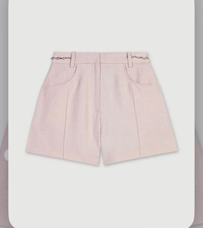 Short en lin Maje