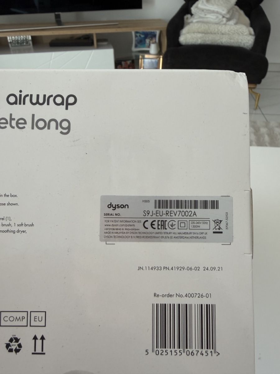 Dyson Fers à boucler & lisser: Dyson Airwrap complete Long – Neuf avec emballage d'origine à Biel/Bienne par ble_gq9k 1