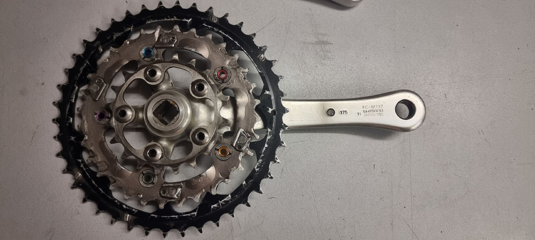 Shimano Ersatzteile: Shimano XT M737 Kurbel  – Gebraucht aus Seon von Stibinio 3
