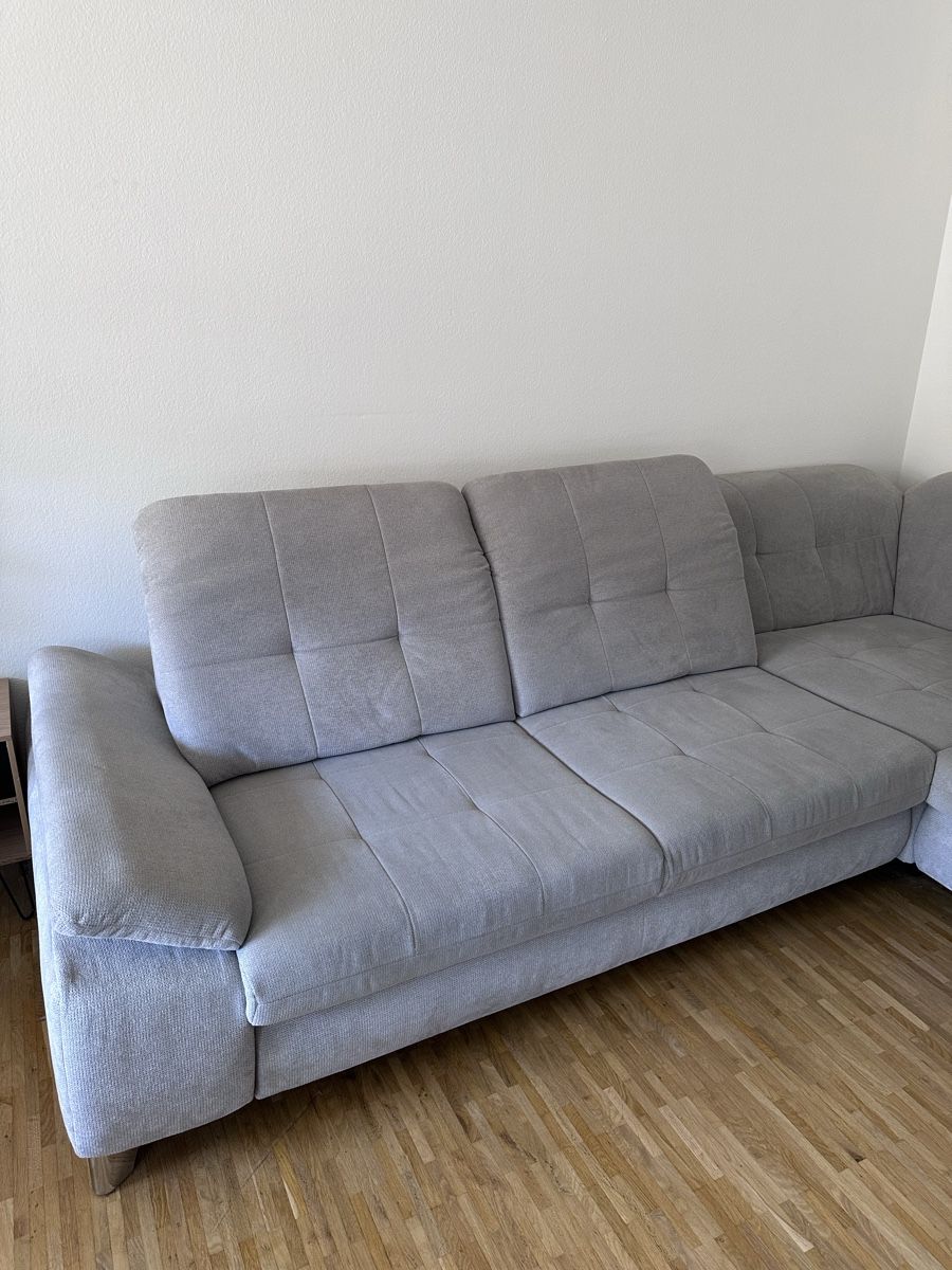 Sofas: Graues Ecksofa – D'occasion à Basel par vanelli35 7