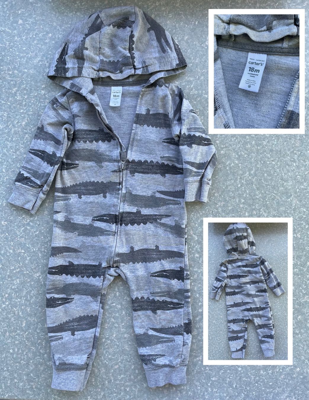 Carter's Tute: Gr.86, Kleinkinder Overall Strampler Outfit – Usato da Kaltbrunn venduto da mar_7jpc