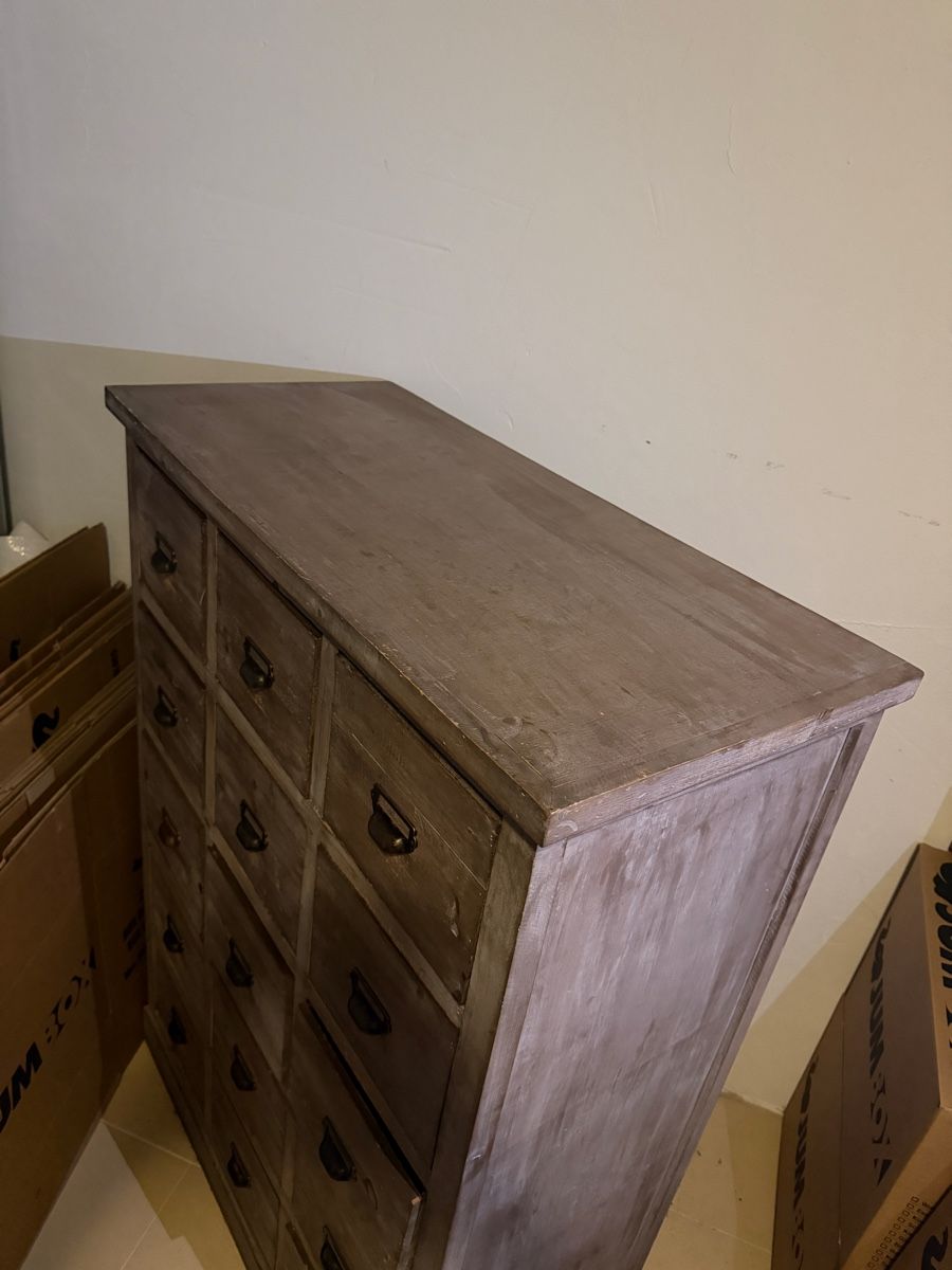Cassettiere: Shabby chic Apothekenkommode – Usato da Zürich venduto da tob_5zmn 3