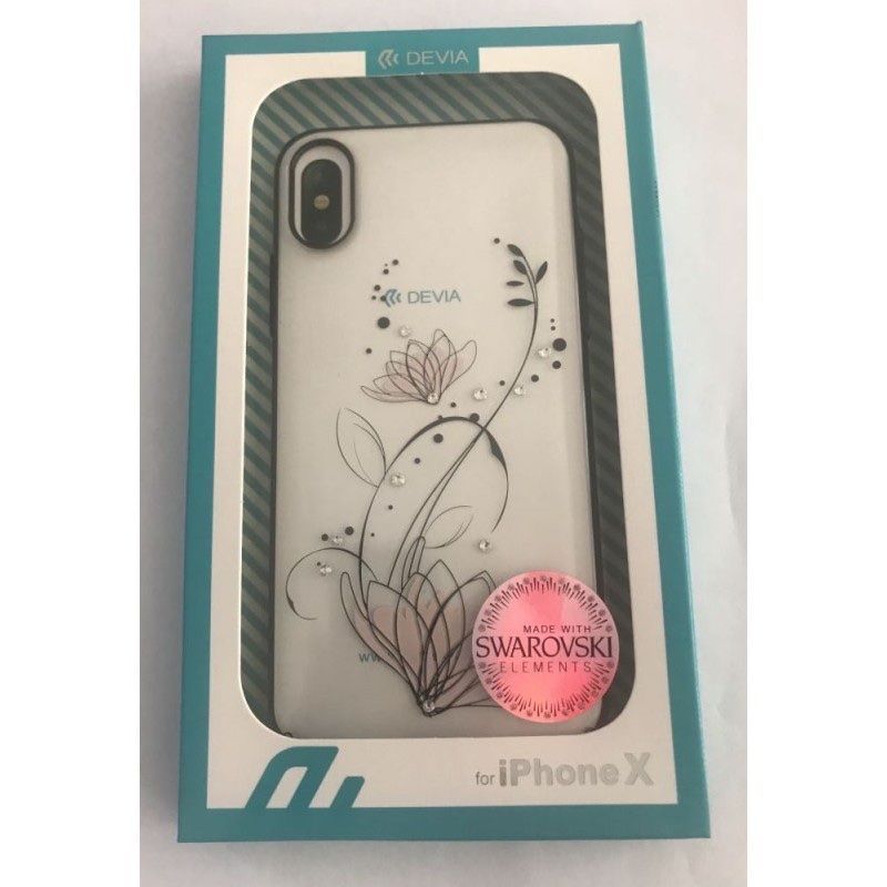Cover & Protezioni schermo: Cover Von Devia Mit Swarovski Elements IPhone X /XS Schwarz – Nuovo (secondo la descrizione) da Bassersdorf venduto da maga1g