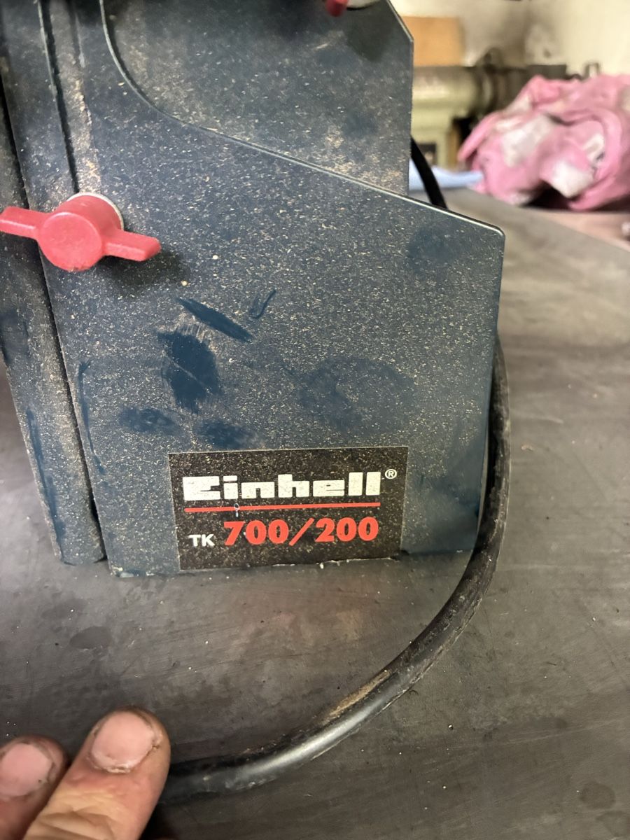 Tutte le macchine: Scie circulaire Einhell TK 700/200 - État impeccable! – Usato da Prilly venduto da Flonap95 2