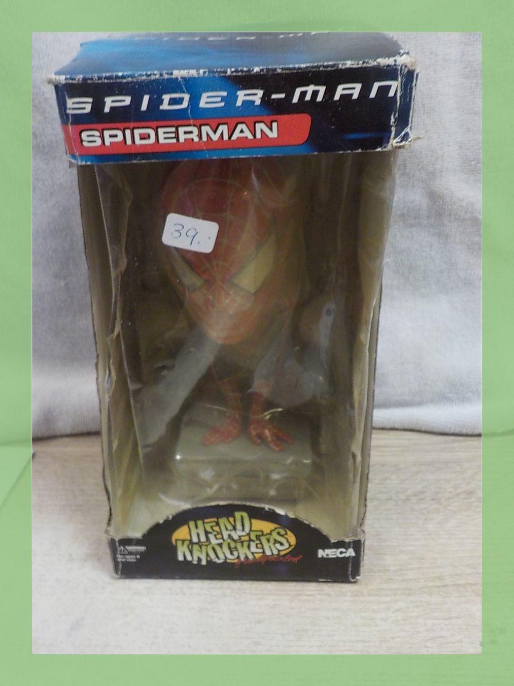 Marvel Statuette: Spider-Man Bobble Head Figur - Marvel Comic Kult! – Nuovo (secondo la descrizione) da Bülach venduto da Freieck 6