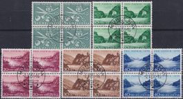 1956, PP: B77-B80 mit Stempel MURI Bern 2.JUN.56, Kat: 120.-