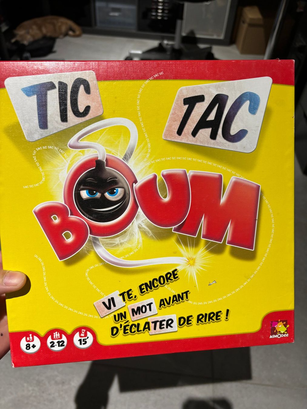 Spiele: Jeu Tic Tac Boum Asmodée complet et testé – Gebraucht aus Salvenach von gwenwywar
