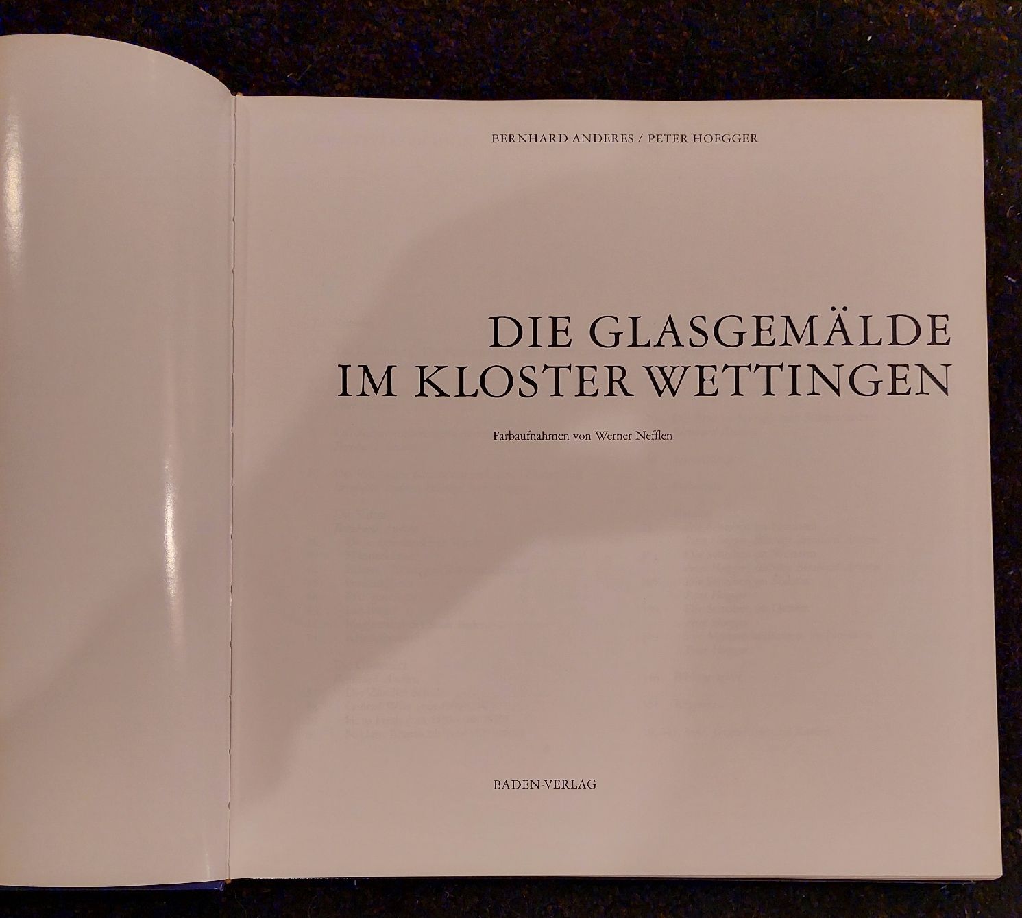 Libri: Buch, die Glasgemälde im Kloster Wettingen – Usato da Zürich venduto da Cortin 1