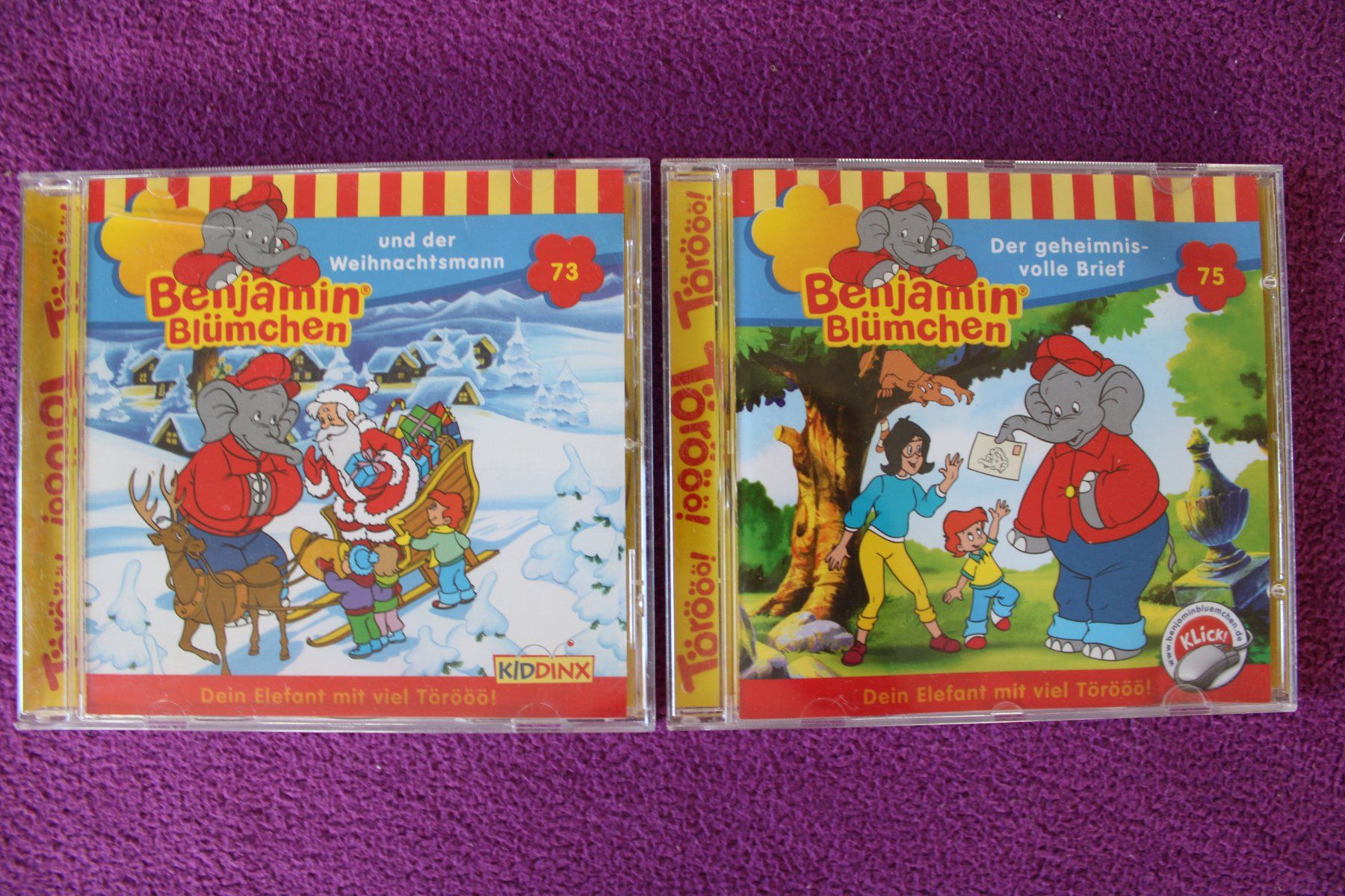 CDs: 6 - Benjamin Blümchen - Hörspiel - CD´s – Gebraucht aus Müllheim Dorf von Seeeule01 1