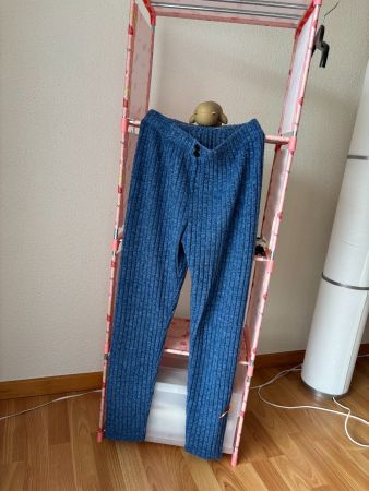 Bequeme Blaue Hose Grösse S/M