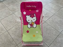 Kinder-Liegestuhl Hello Kitty