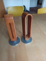 2 Bambus / Alu Kopfhörerständer