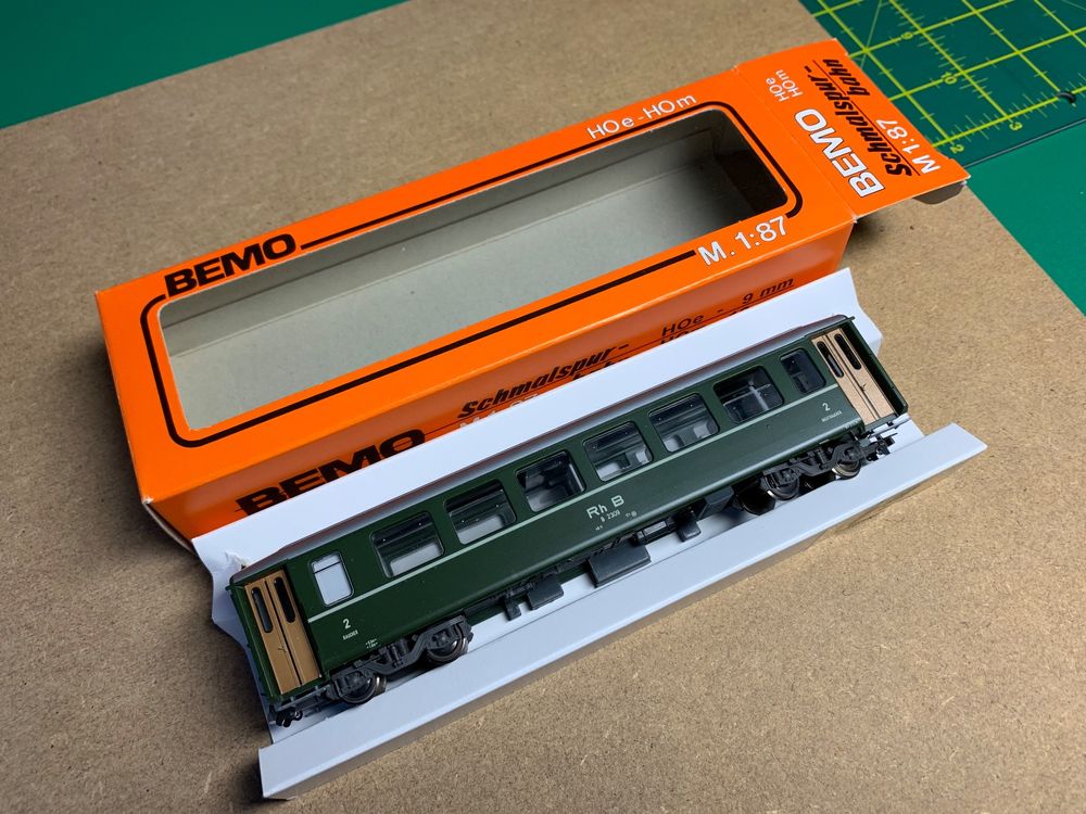 BEMO 3255 HOm Voiture RhB B 2309 (Neu (gemäss Beschreibung)) in La ...