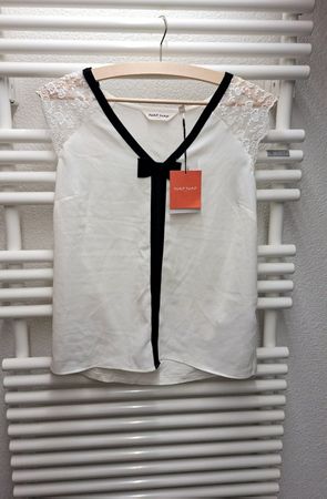 Schicke Sommerbluse Naf Naf Gr. 36 neu