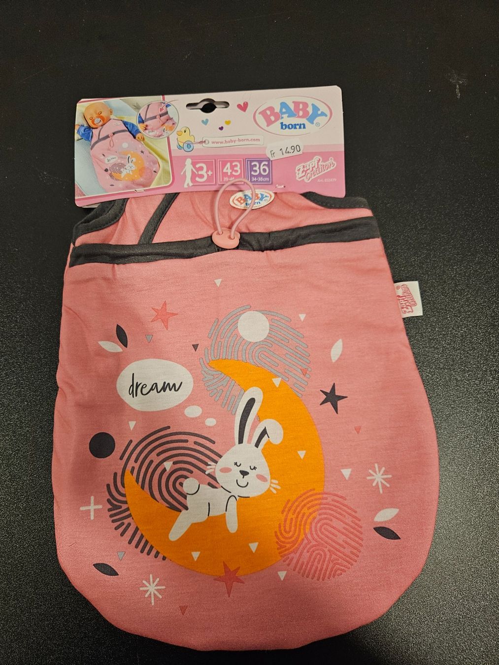 Zapf Creation Bambole: Neu - Baby Born - Schlafsack – Nuovo e nell'imballaggio originale da Dagmersellen venduto da Jarsetz_Restposten