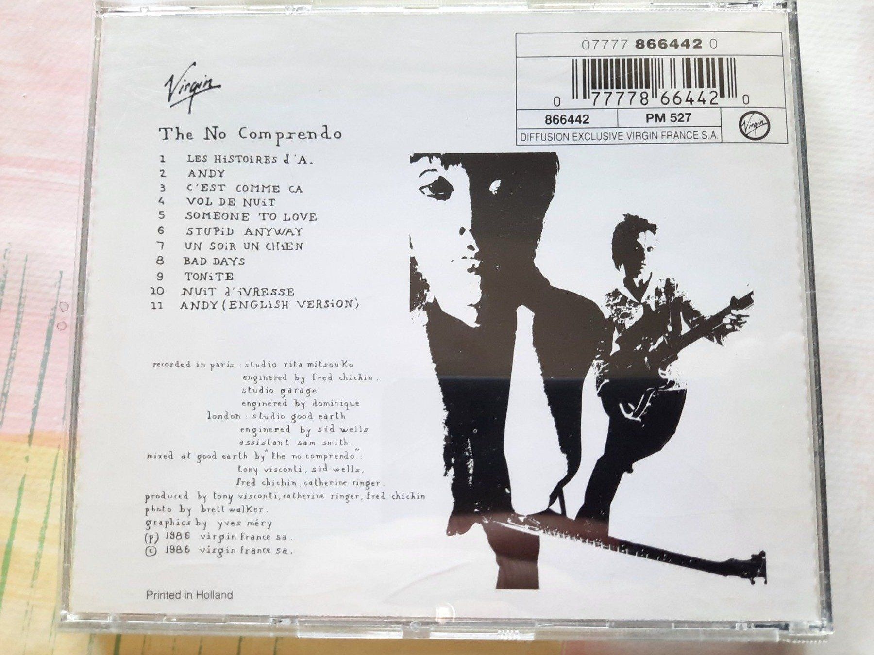CD: CD Les Rita Mitsouko présentent Les No comprendo – Usato da Pully venduto da bro_n52j 1