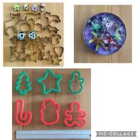Ausstecher Set 31 tlg Edelstahl & 6 grosse Silikon