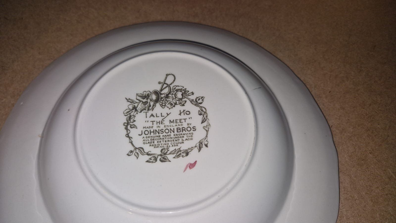 Johnson Brothers Set di piatti: Geschirrset Johnson Bros. ''The Meet'' – Usato da Buchs SG venduto da T.W01 5