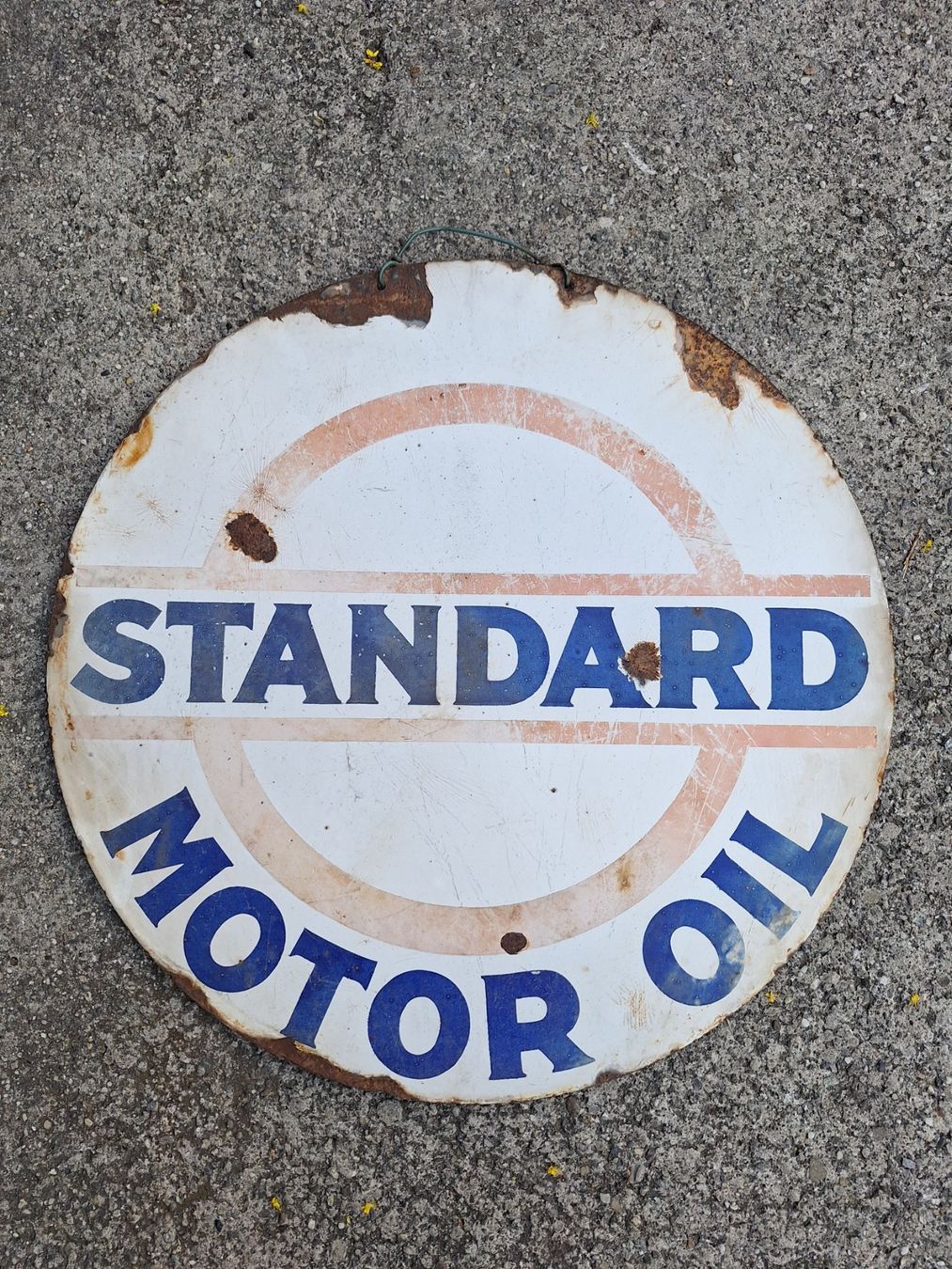 Schilder: Emailschild kein Blechschild Vintage Oldtimer Veteran – Gebraucht aus Winterthur von petrolch 3