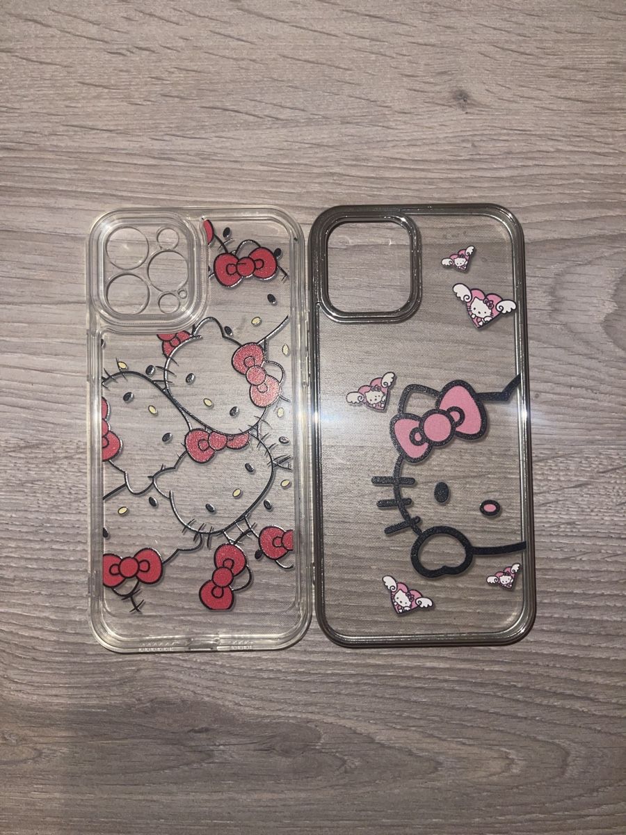 Shein Cover & Protezioni schermo: Hello Kitty iPhone Cases - Set of 2 IPHONE 12 PRO MAX – Usato da Moudon venduto da danielafba