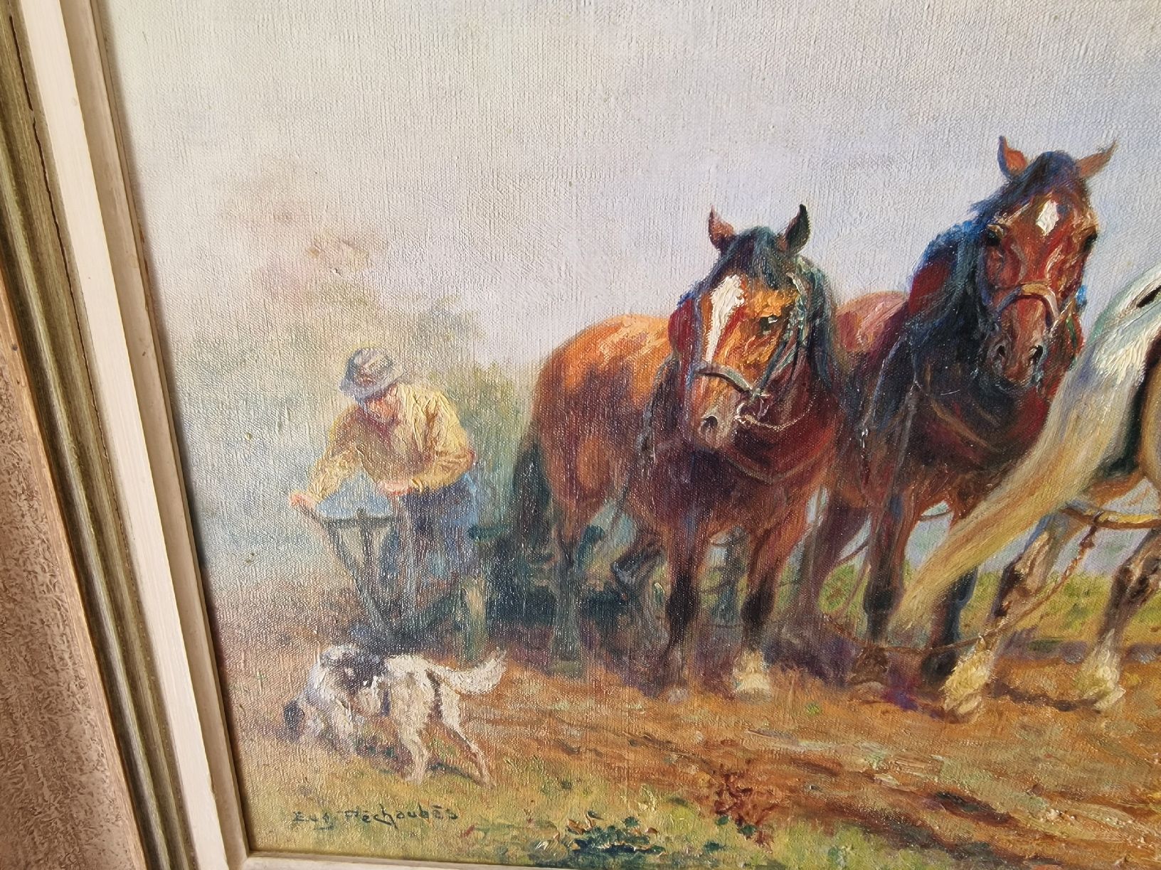 Dipinti: huile sur toile Eugène Péchaubès  – Usato da fully venduto da ernesto039 2