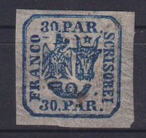Rumänien 1862: 30 Par. (*)