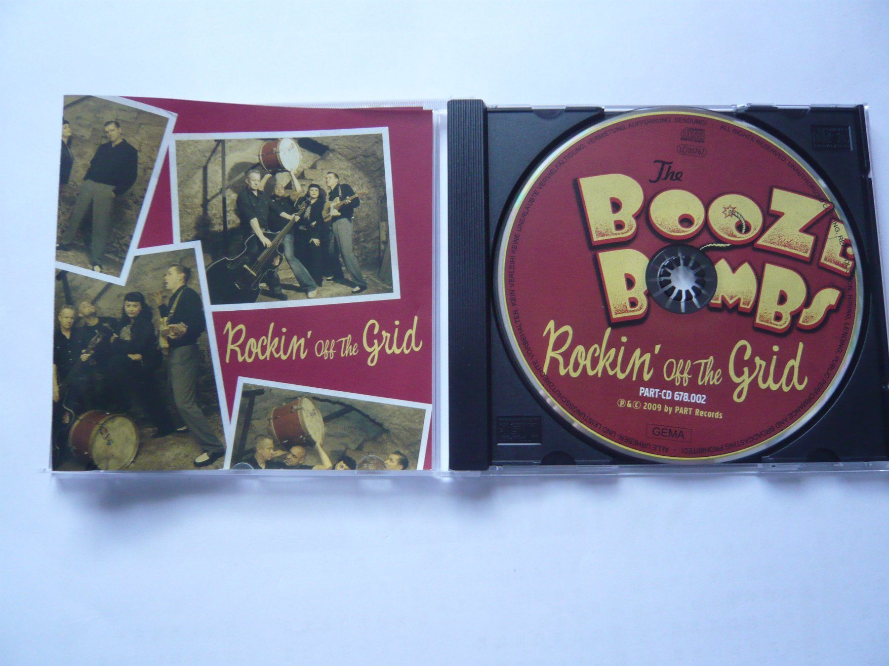 CD: 2CD Rockabilly THE BOOZE BOMBS & EIGHTBALL BOPPERS – Usato da Winterthur venduto da Cajun 1